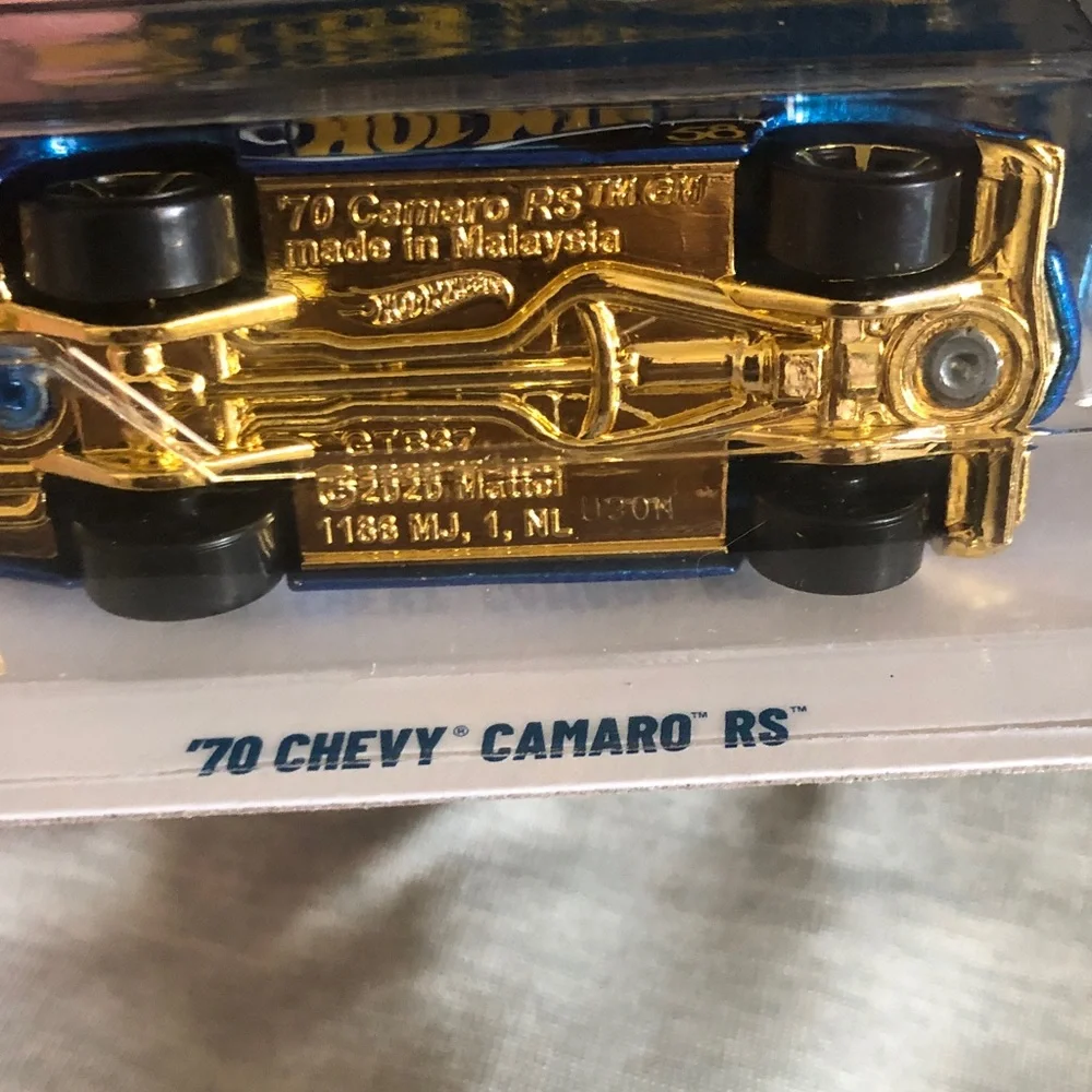 '70 Chevy Camaro RS - Blue and Gold